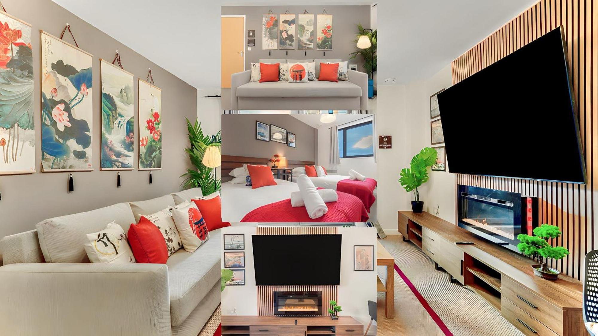 Japanese Suite 2Bed 2Bath, Free Park, Netfix, 75 Inch Tv, Games - City Centre- Maihom Birmingham Exteriér fotografie