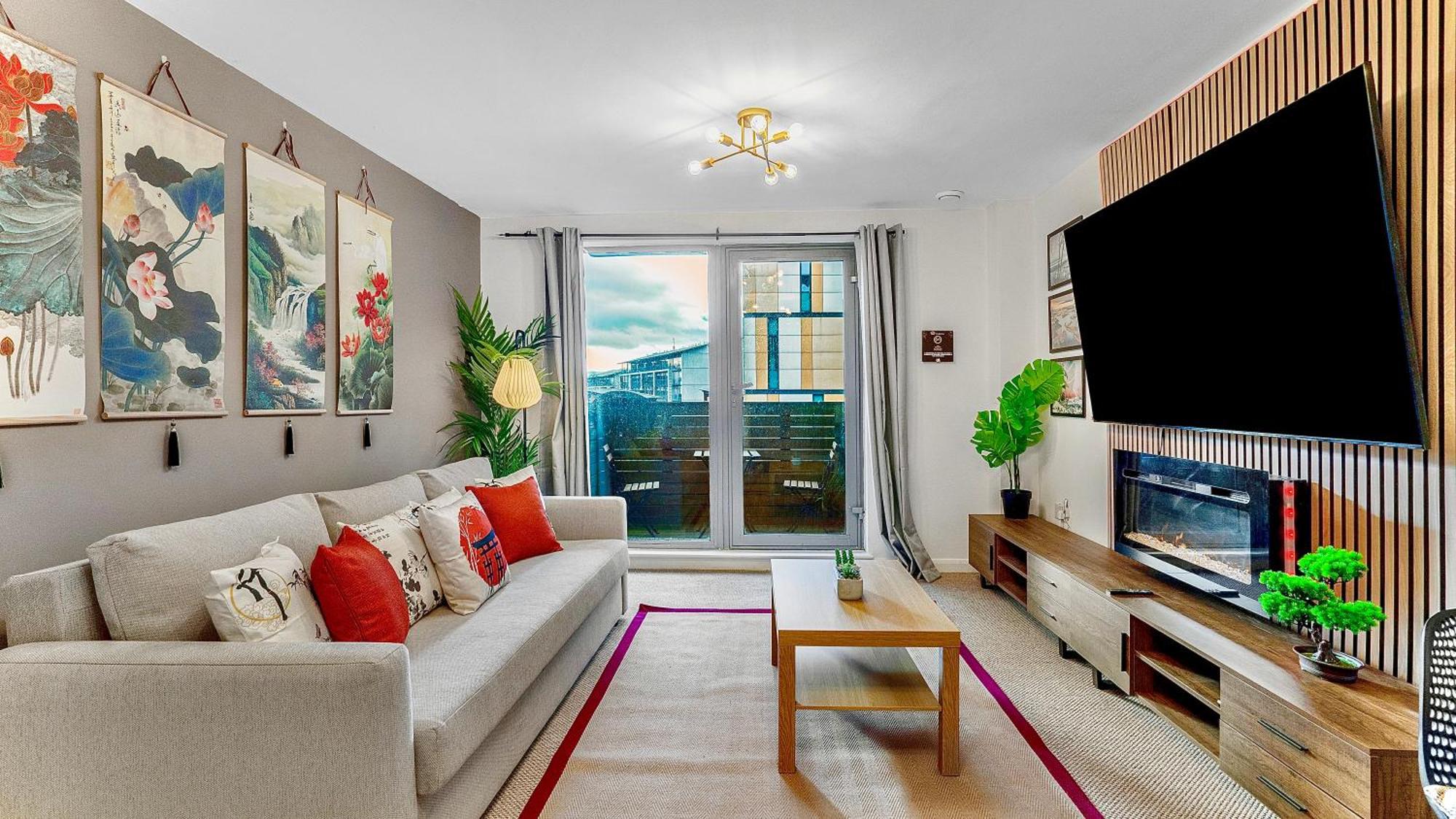 Japanese Suite 2Bed 2Bath, Free Park, Netfix, 75 Inch Tv, Games - City Centre- Maihom Birmingham Exteriér fotografie