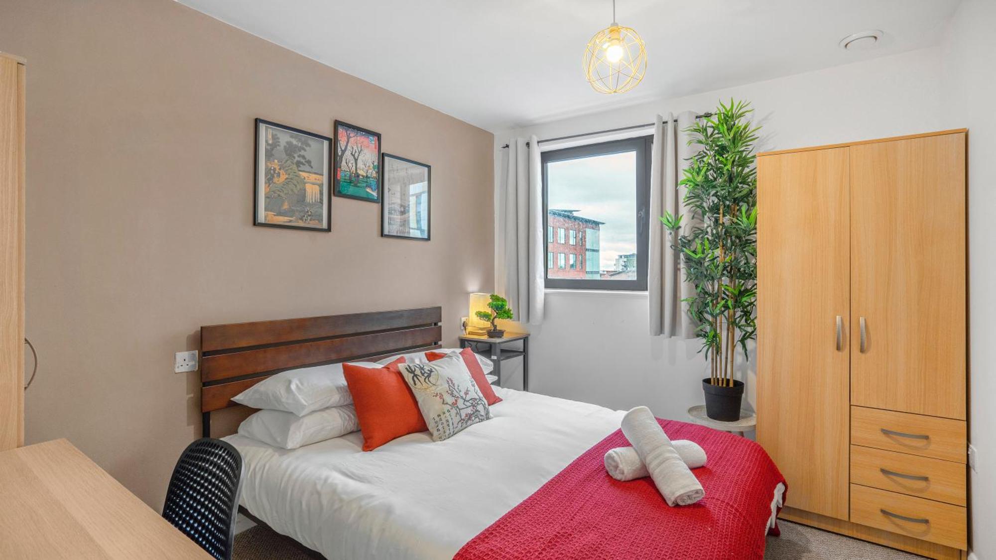 Japanese Suite 2Bed 2Bath, Free Park, Netfix, 75 Inch Tv, Games - City Centre- Maihom Birmingham Exteriér fotografie